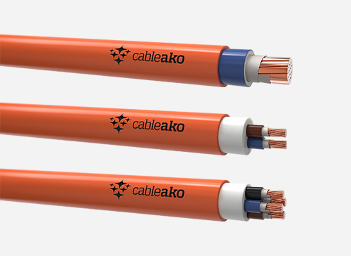 Conductive Copper Halogen Free Fire Resistance Cables